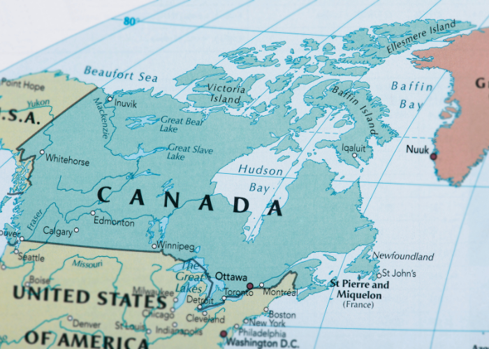 Canada map 2024