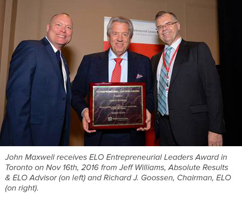 General - ELO Toronto Recap - Maxwell Awarded