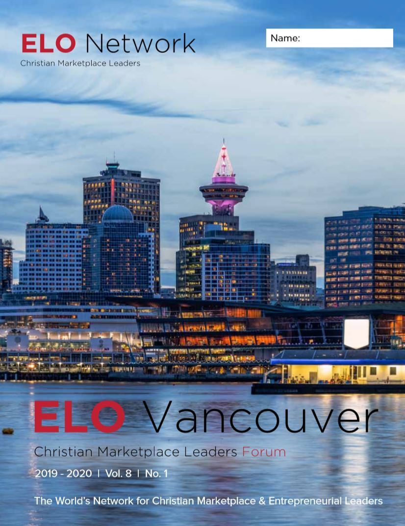 Preview of Entrepreneurial Leaders Review Vancouver 2019