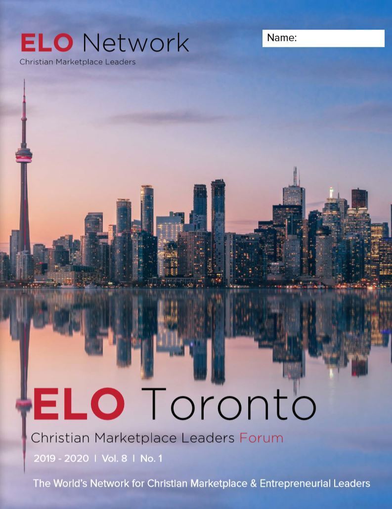 Preview of Entrepreneurial Leaders Review Toronto 2019